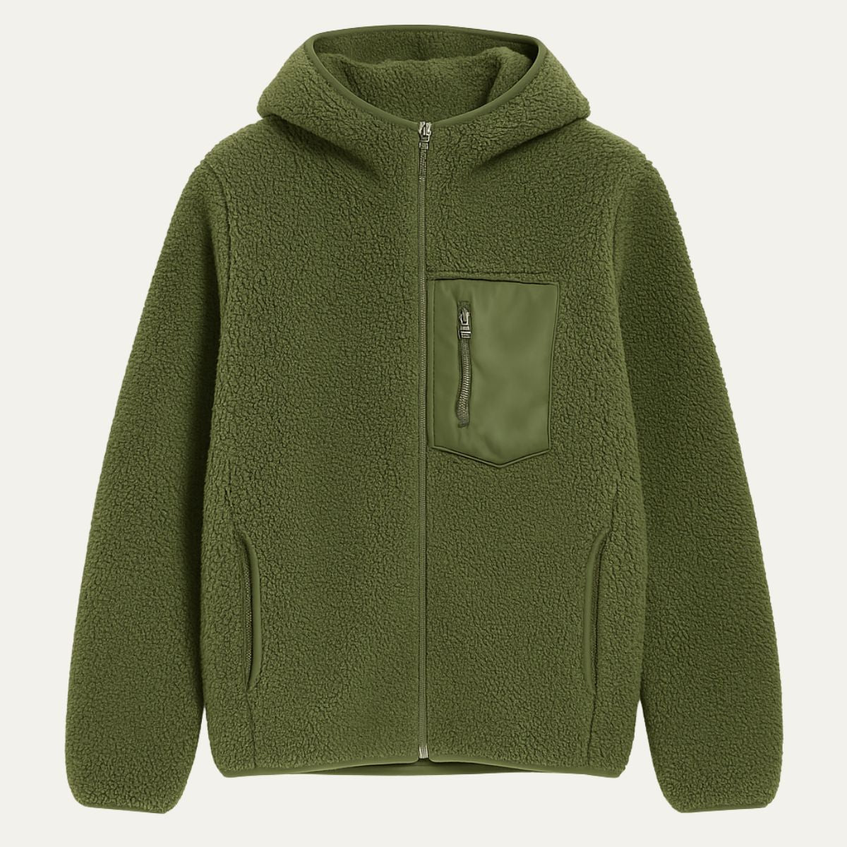 Hamilton Men's Wool Teddy Jacket Fleece Lined - Vonnera