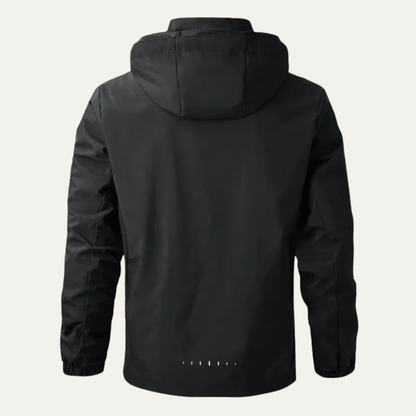 Waterproof Softshell Rain Jacket Windproof Hooded Outdoor Coat