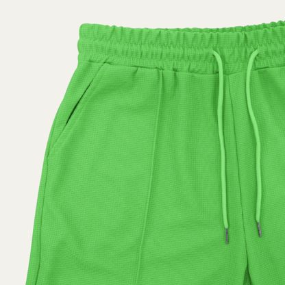 Men's Polo Shirt And Shorts Set Cotton Summer