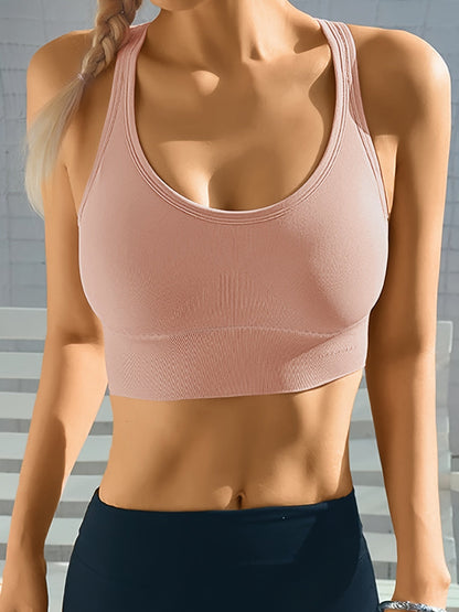 Women's Wireless Sports Bra Breathable Medium Support - Vonnera