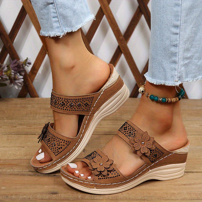 Women's Wedge Slide Sandals