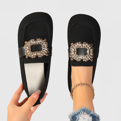 Women's Slip-On Loafers Square Toe