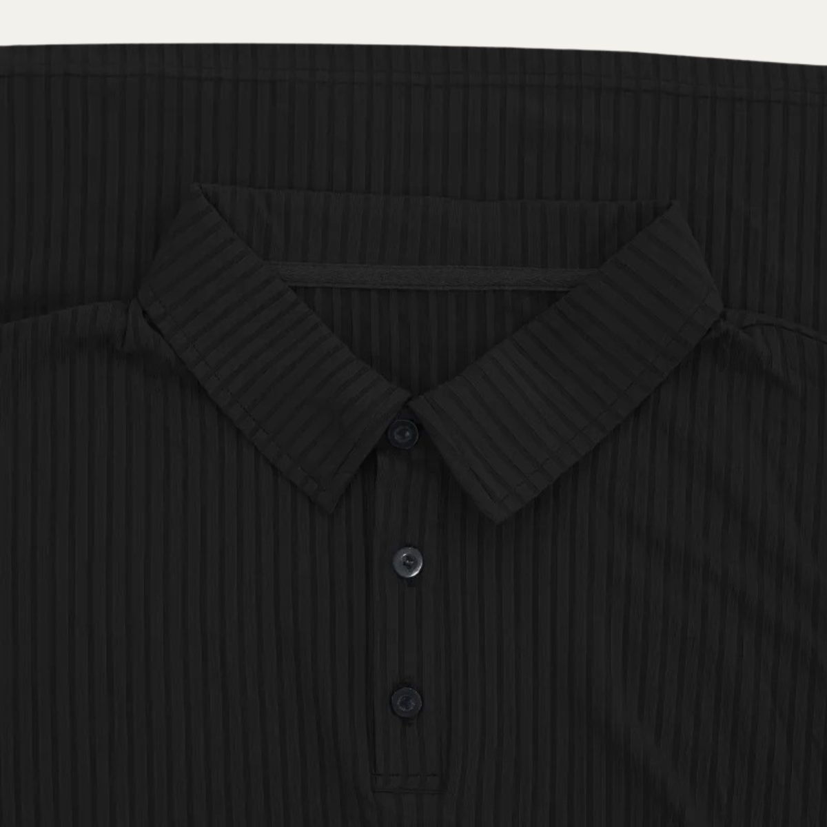 Men's Knitted Polo Shirt Ribbed Sorrento