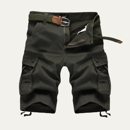 Men's Classic Utility Shorts Cotton with Pockets