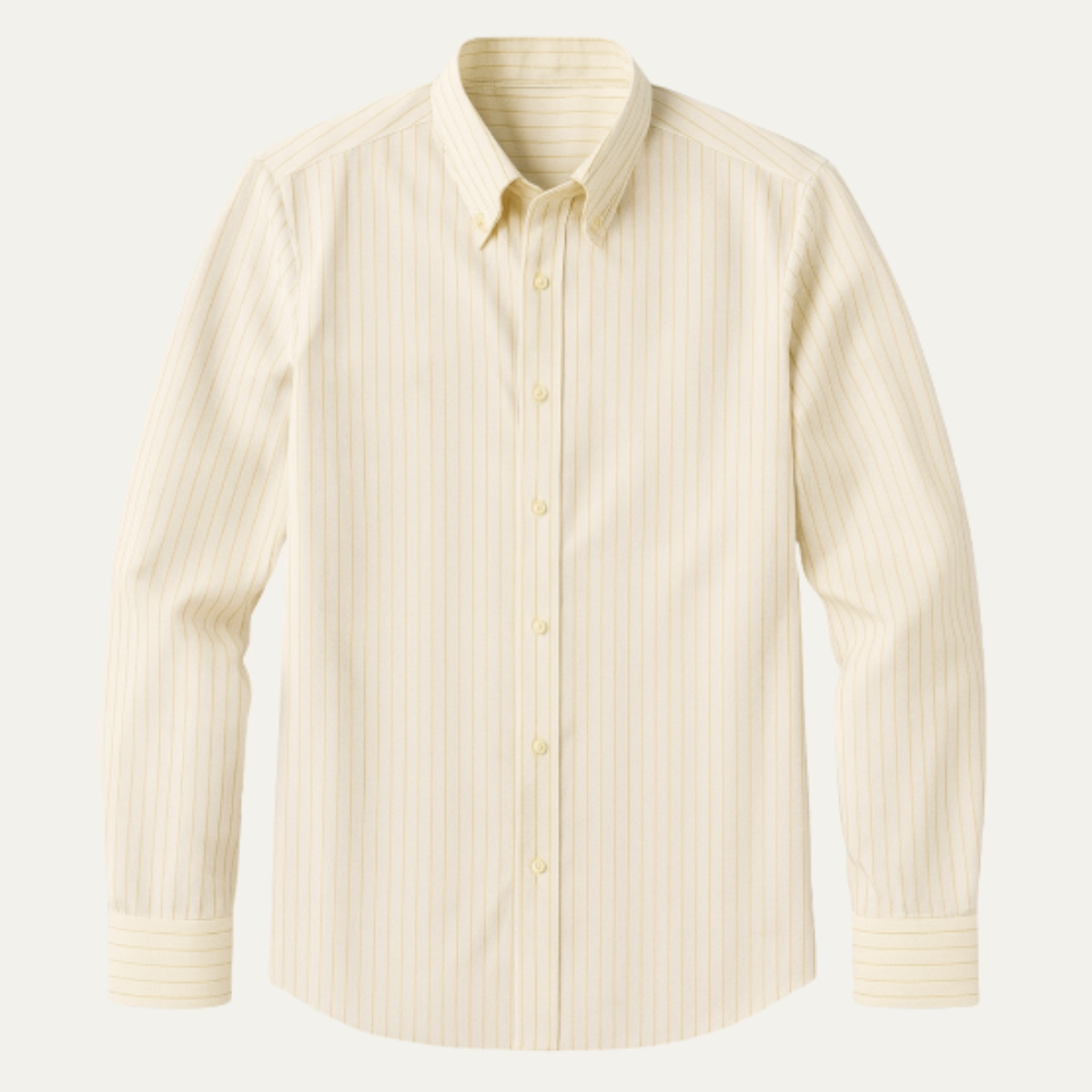Mens Textured Pleated Dress Shirt Apricot - Vonnera