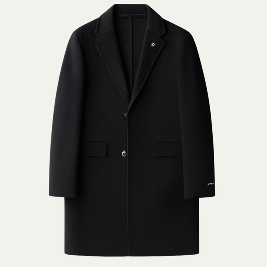 Elmford Men's Tailored Overcoat - Vonnera
