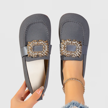 Women's Slip-On Loafers Square Toe