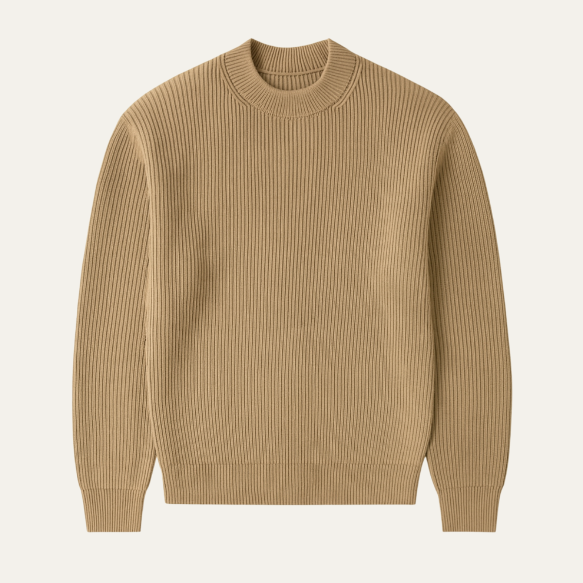 Mens Wool Crew Neck Sweater - Vonnera