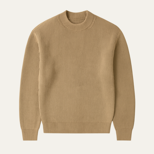 Mens Wool Crew Neck Sweater - Vonnera