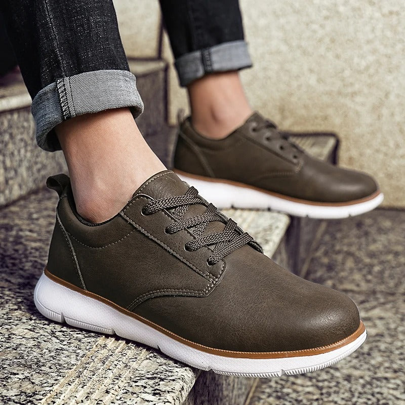 Ardley Women's Faux Leather Lace Up Sneakers
