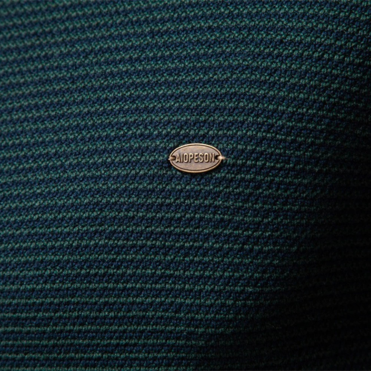 Men's Half Zip Knit Sweater Winter Wool
