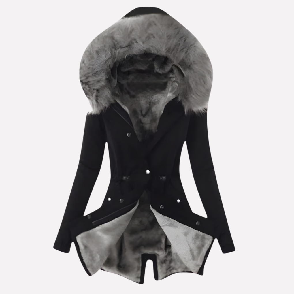 Women's Winter Parka Coat With Hood - Vonnera