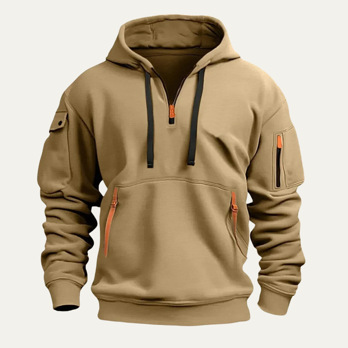 Men's Tactical Hoodie Jacket Durable Multi Pocket - Vonnera