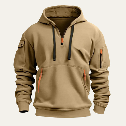 Men's Tactical Hoodie Jacket Durable Multi Pocket - Vonnera
