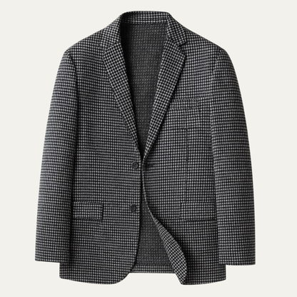 Men's Checkered Business Jacket - Vonnera