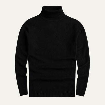 Men's Turtle Neck Henley Sweater - Vonnera