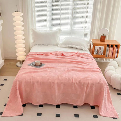 Soft Waffle Weave Blanket