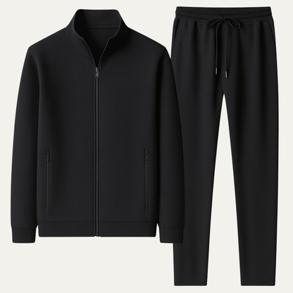 Men's Slim Fit Tracksuit Set Zip Up Jacket Joggers - Vonnera