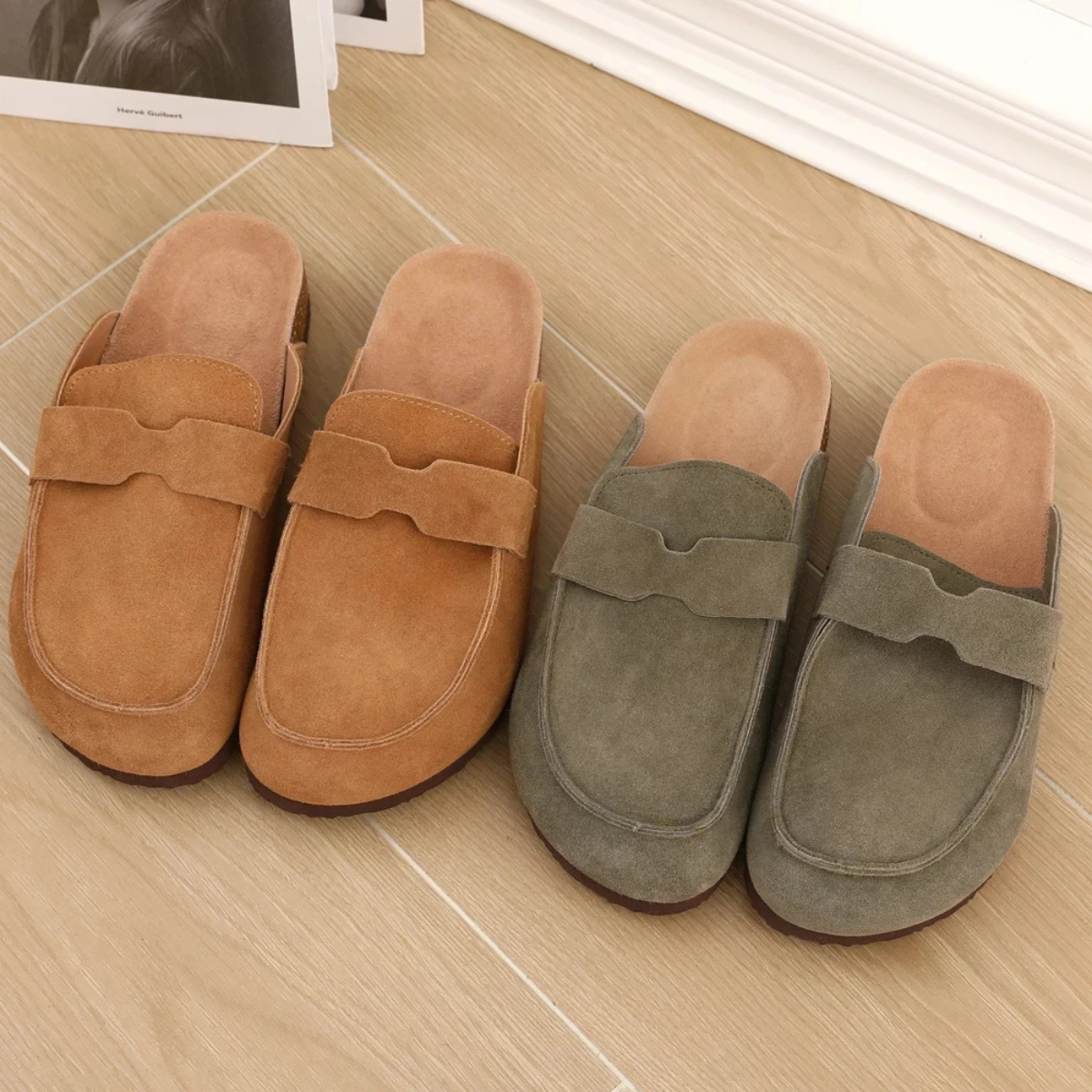Lavenham Men's Suede Moccasin Slipper