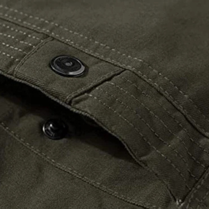 Macerata Men's Thermal Fleece Lined Military Jacket