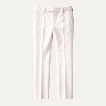 Men's Slim Fit Wool Blend Dress Pants