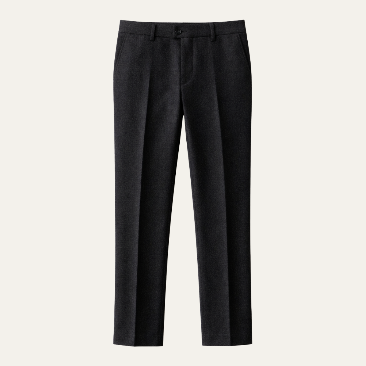 Men's Slim Fit Wool Blend Dress Pants - Vonnera