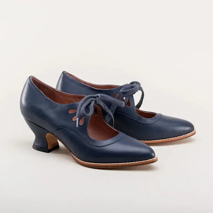 Women's Mary Jane Closed-Toe Shoes Vintage Style
