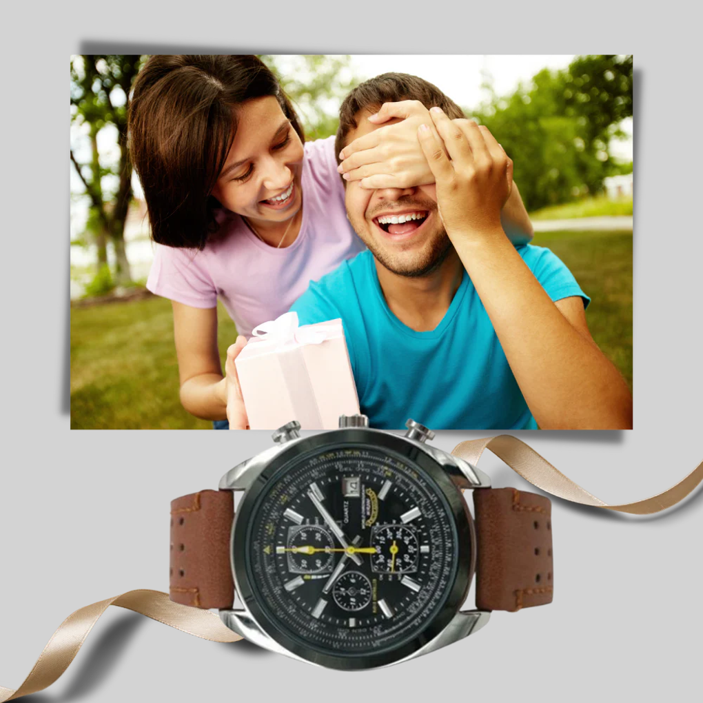 Men's Quartz Watch Water Resistant