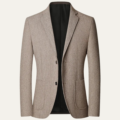 Men's Tailored Overcoat Wool Blend