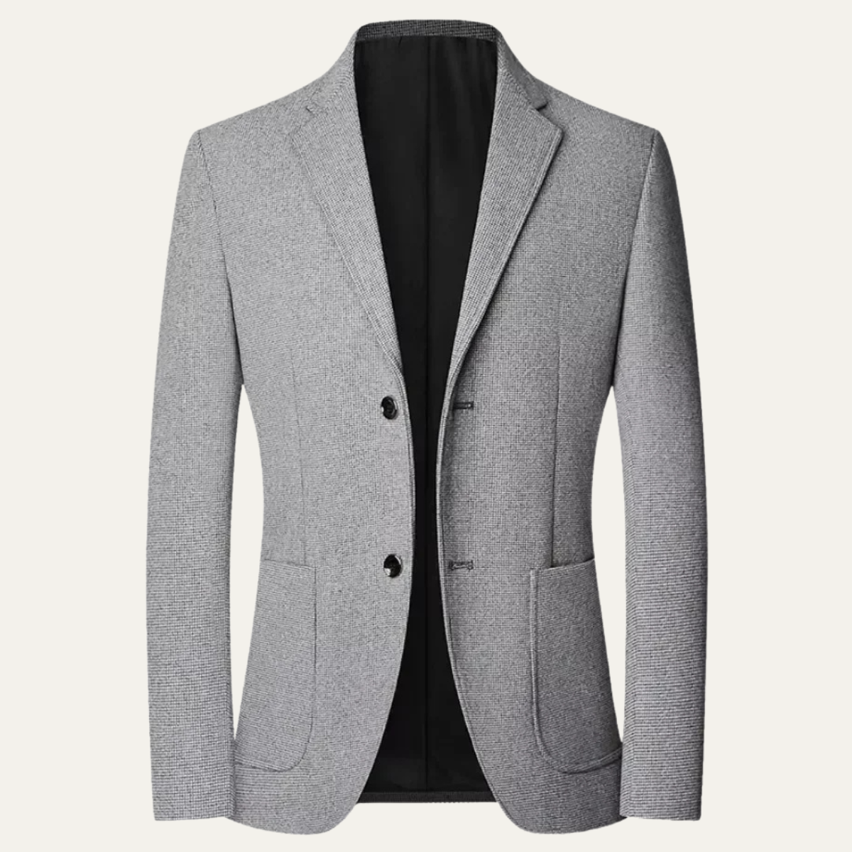 Men's Single Breasted Blazer Smart Casual Navy Blue
