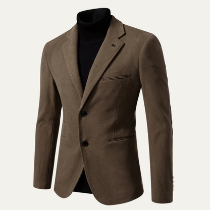 Monmouth Men's Tailored Blazer Jacket Smart Casual