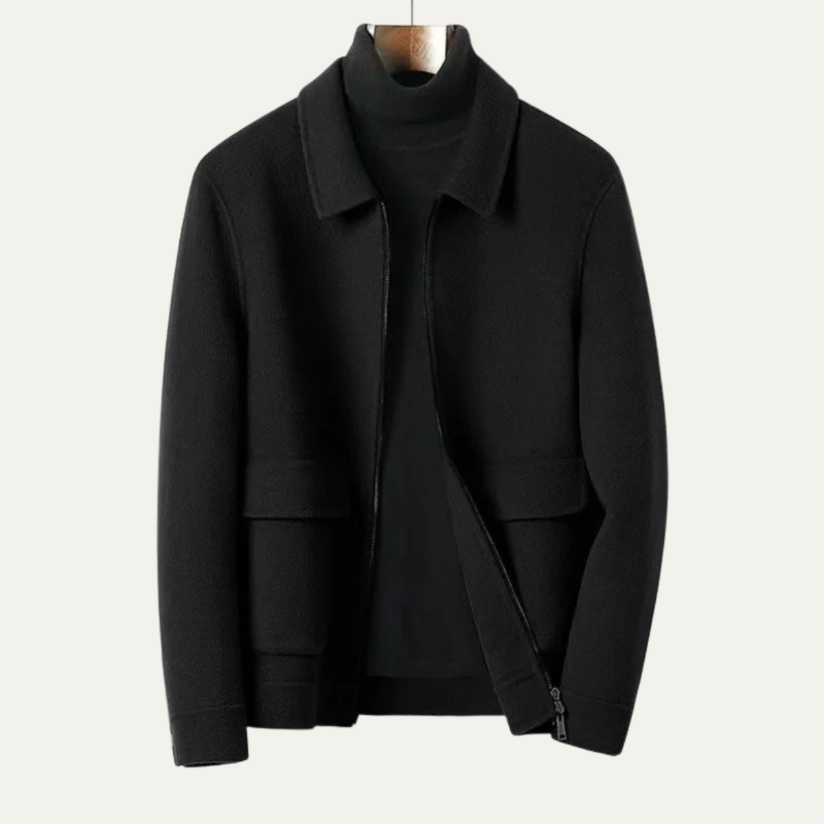 Men's Thick Winter Zip Up Jacket
