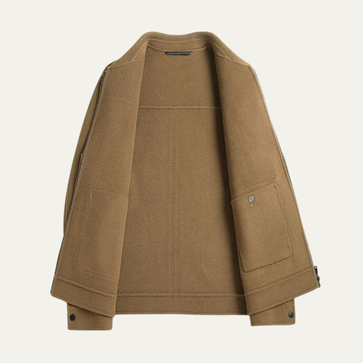 Men's Thick Winter Zip Up Jacket