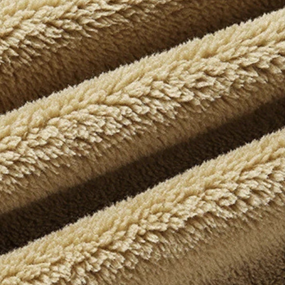 Men's Fleece Lined Sherpa Jacket Outdoor Winter Coat