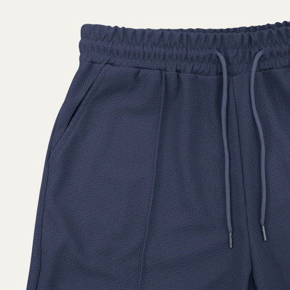 Men's Summer Polo Shirt And Shorts Set