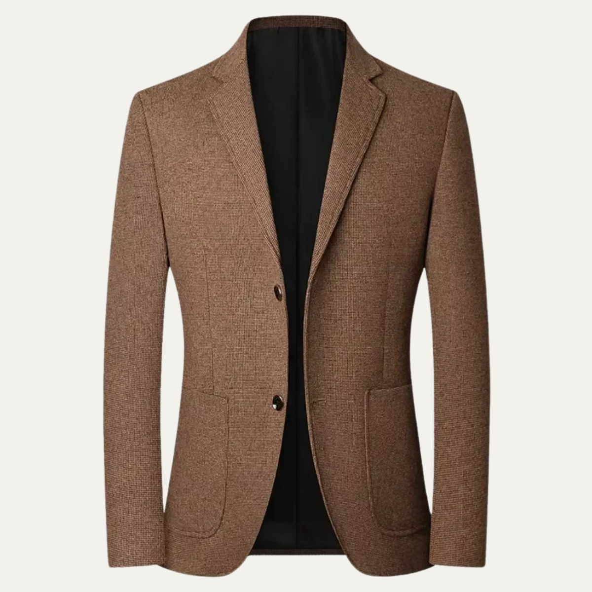 Men's Single Breasted Blazer Smart Casual Navy Blue