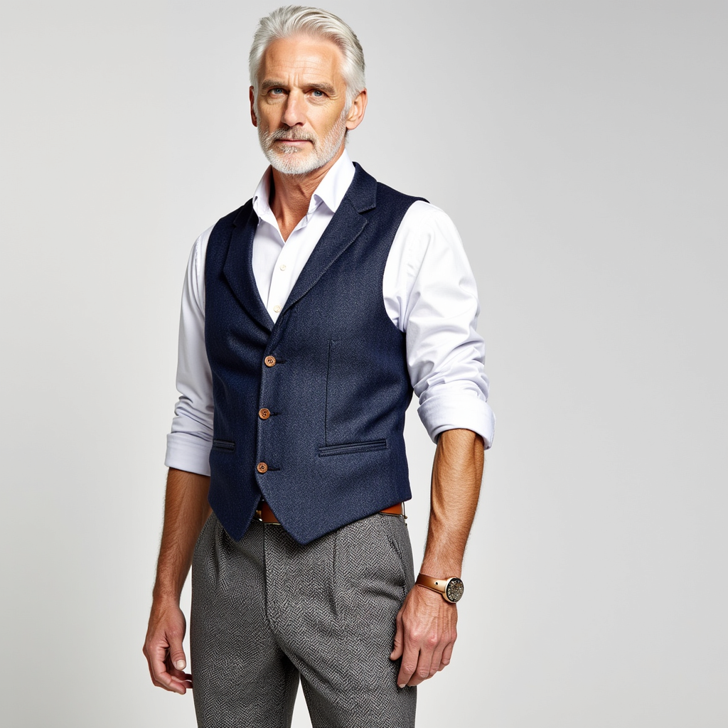 Windsor Vintage Mens Waistcoat - Vonnera
