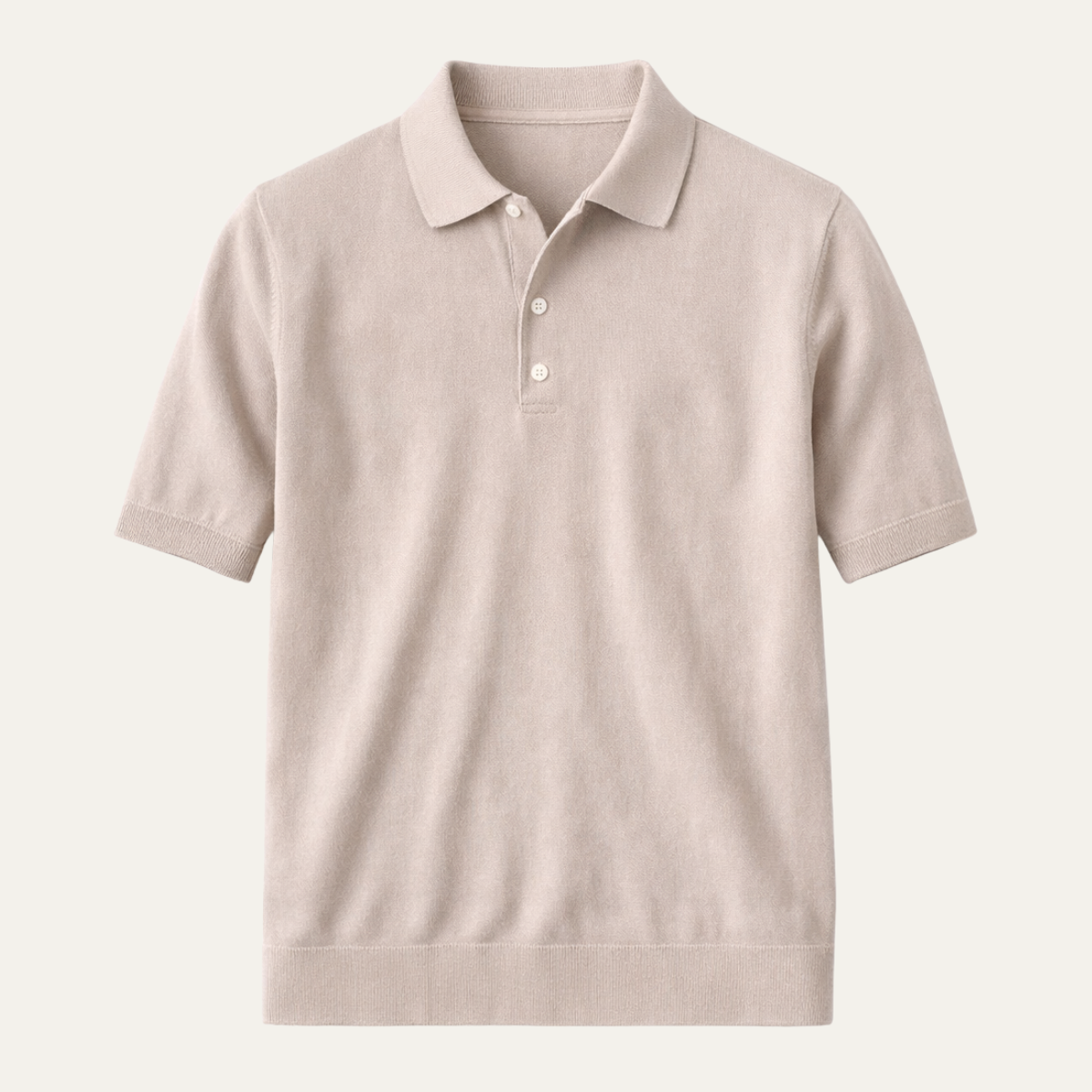 Men's Knitted Polo Shirt Business Casual - Vonnera