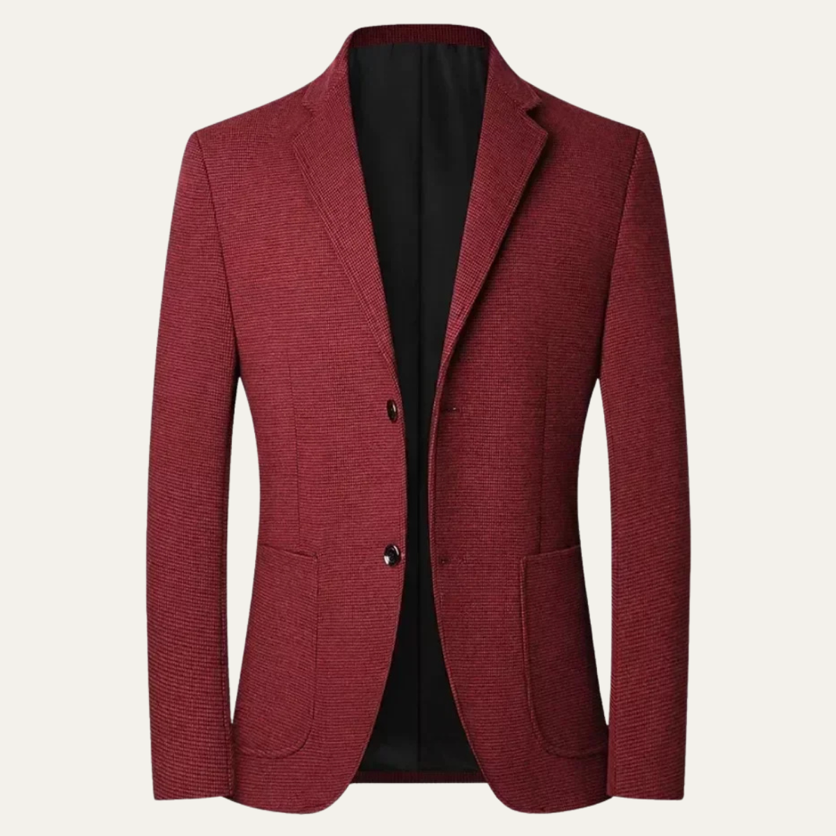 Men's Single Breasted Blazer Smart Casual Navy Blue