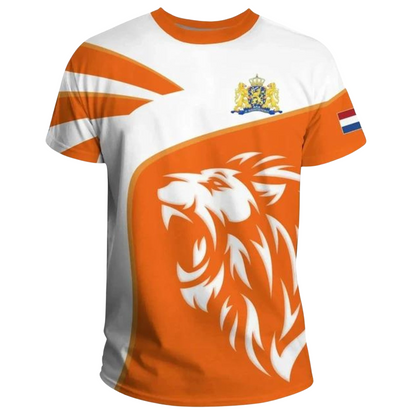 Netherlands Men's 3D T-Shirt 2024 Edition - Vonnera