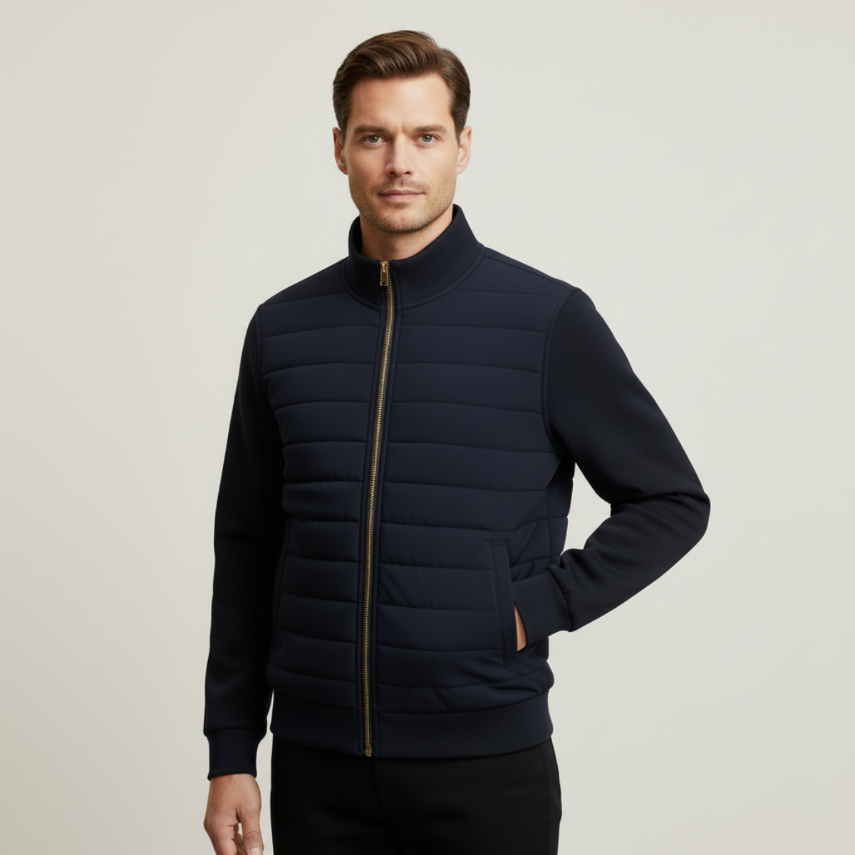 Vendôme Men's Bomber Jacket Casual Elegant