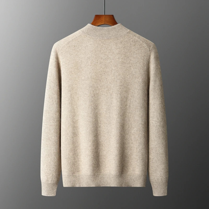 Men's Soft Wool Zip Cardigan