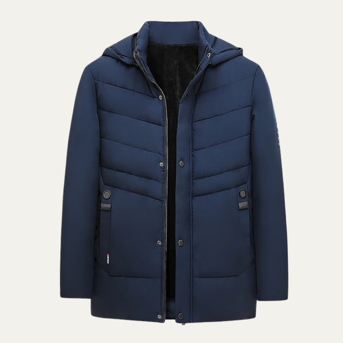 Men's Winter Puffer Jacket Warm Hooded - Vonnera