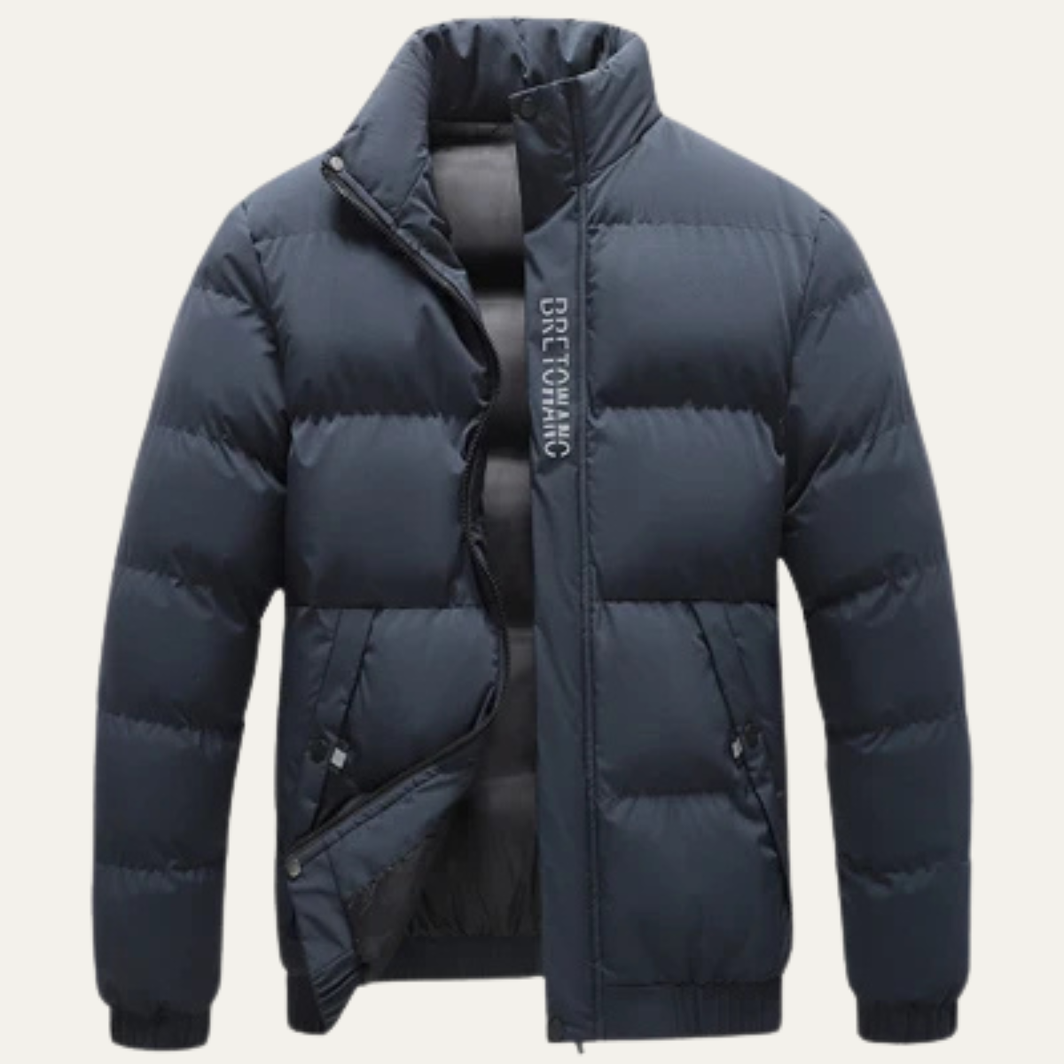 Men's Winter Puffer Jacket Thick Padded Warm Coat