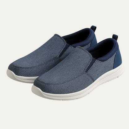 Men's Slip On Loafers Leather Portofino - Vonnera
