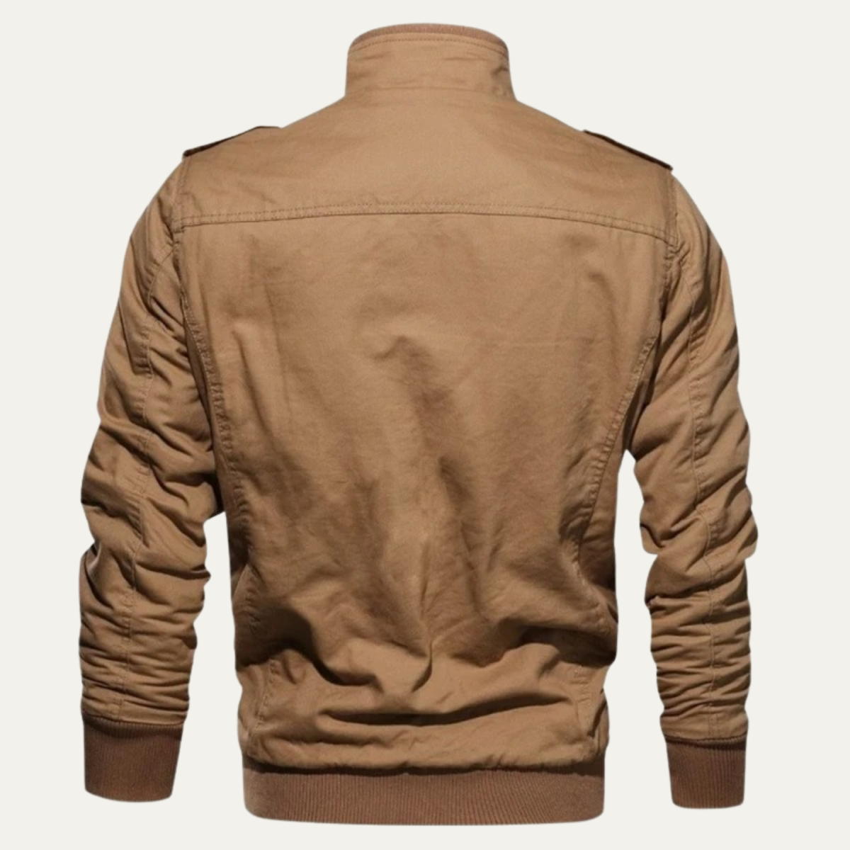 Men's Windproof Bomber Jacket Multi-Pocket Military Style