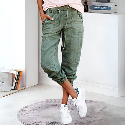 Men's Elastic Waist Jogger Pants - Vonnera
