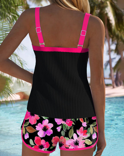 Women's Tummy Control Tankini Swimsuit