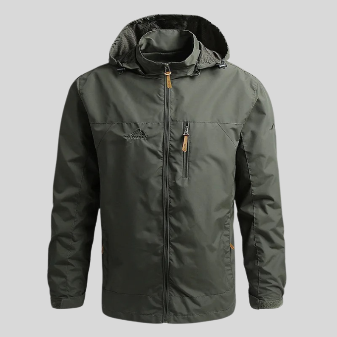 Water-Resistant Hooded Jacket - Vonnera