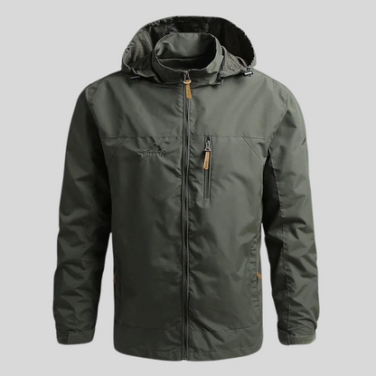Water-Resistant Hooded Jacket - Vonnera